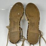 J.Crew  Suede Lace Up Espadrille Sandals Women’s Size 9 Indie Western Boho Photo 4