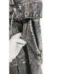 Who What Wear Womens Jeans Size 12 High-rise Paperbag Pants Distressed Black Photo 4