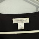 Christopher & Banks  Solid Black Button Down Cardigan Sweater Women's Size Medium Photo 3