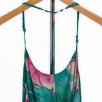 Show Me Your Mumu SMYM T Rex Green Tropical Floral T Back Maxi Dress Photo 6