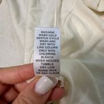 Banana Republic extra fine merino wool cream and short sleeve sweater size m Photo 5