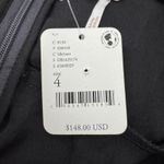 Free People Skylie Saylor Romper Size 4 Black Velvet V Neck Sleeveless Playsuit Photo 9