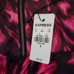 EXPRESS  Hot Pink and Black Mini Dress NWT Size Small Wedding Guest Dress Photo 7