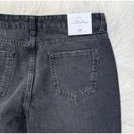 ZARA NWT  The Slim With Rhinestones Straight Leg Jeans Photo 7