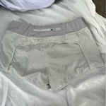 Nike ANTONIO MELANI AND Women's Athletic Shorts - Gray and white Photo 4