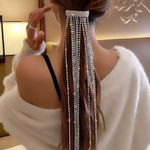 Full Rhinestone Hairpins, Hair Accessories Silver Photo 0