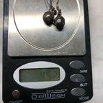 Sterling Silver Chinese Balls Dangle Earrings Hand Etched Jingle Photo 4