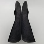 Nina The Touch Of Womens Shimmery Glitter Ballet Flats Shoes Black Slip On 8 X Photo 8