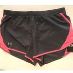 Under Armour  Women's Fly By 2.0 running shorts Size XL Gray With Neon Photo 0