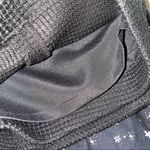 Ann Taylor NWT Black Waffle Knit Lined Straight Skirt Photo 3