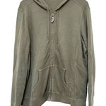 LL Bean Green Full Zip Hoodie Sz L Size L Photo 0