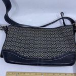 Coach  Black Beige Fabric Cross Body Bag Photo 2