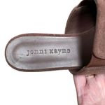 Jenni Kayne  Suede Mule Women's 5/35 Dark Brown Pointed Toe Flat Slide Photo 5
