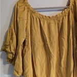 Love j  Mustard Blouse Photo 3