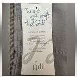 J.Jill NWT  Petal Soft 100% Cotton Light Grey/Tan Cargo Style Pants Gorpcore - 12 Photo 7