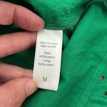 ANDIE  The Navarino Dress Button Front Eyelet Emerald‎ Green Medium NWT Photo 8