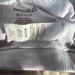 Reebok  White Racerback Sports Bra Size Small Photo 7