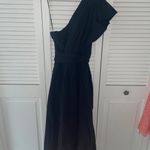 Madewell Ruffled One-Shoulder Midi Dress Photo 4