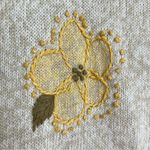 Christopher & Banks VTG Hand Embroidered Sweater Women’s Medium Floral Photo 2