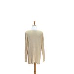 Soft Surroundings  Patch Pocket Sweater Cream Size 1X Neutral Coastal Beach Boho Photo 9