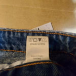 Sneak Peek Belted Raw Hem Denim Skirt M Bohemian Classic Festival Hippie Preppy Blue Size M Photo 4