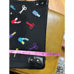 Women's Sandol Livingfashion Tote Bag Medium Black Multi Photo 5