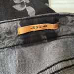 ZARA  Floral Black Skinny‎ Jegging Jeans SIze 10 Photo 3