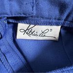 NWT Vintage Kathie Lee Collection Royal Blue Midi Skirt Size 12 Photo 6