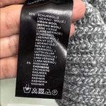 Fisherman out of Ireland merino wool gray button front wrap sweater size large Photo 7