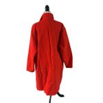 Red Felt Dress Coat size 18 Photo 2