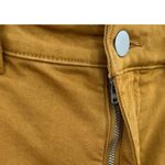 Everlane The Straight Leg Crop Pants Cotton Golden Brown Yellow Size 00 Photo 4