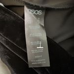 ASOS  Velvet Mini Short Black Size 2 Black Photo 4