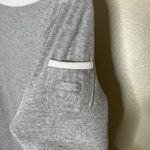 Ralph Lauren Vtg Lauren Top Boat Neck Gray Nautical Fisher Core Y2K Baby Tee M Photo 5