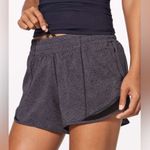 Lululemon Women’s Hotty Hot Short II Disperse Dusky Lavender Black Shorts Size 6 Photo 0