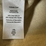 Coldwater Creek Marisa Linen Crop Lace Embellished Pants Women's Size 18 Photo 4