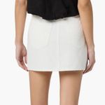 Joe’s Latticed Denim Miniskirt color:Ankara White Size 32 Photo 4