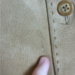 Cabela's Cabela’s Women’s Leather Western Bohemian Tan Neutral Casual Jacket Size Small Photo 3