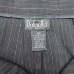 Rafaella  Black Pin Stripe Formal Business Work Interview Straight Leg Pants 12P Photo 12