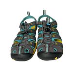 Keen  Womens Clearwater CNX Waterproof Hiking Shoes Grey Turquoise 1010996 Size 7 Photo 10