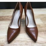 Halston Women's 6 Brown Vegan Leather Slip Photo 0