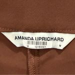 Amanda Uprichard  Paris Pants Medium Brown Cropped Low Rise Clean Girl Fall Chic Photo 7