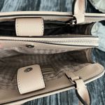 Karl Lagerfeld  Cream Crossbody Bag with Silver Accents Photo 4