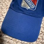 NHL NY New York Rangers Women’s Sequin Baseball Cap Blue Photo 2