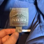 Pacific trail  Outdoor Wear Womens Blue Hooded Rain Jacket Lightweight‎ Warm Photo 5