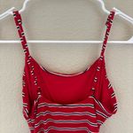 Jun & Ivy Red White and Blue Bodysuit Photo 1