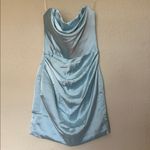 House Of CB  ‘Odelle’ Ocean Blue Strapless‎ Mini Dress NWOT size S Photo 3