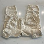 frame denim Frame Relaxed Utility Cargo Pant Cropped‎ in Flax Size 24 Photo 5