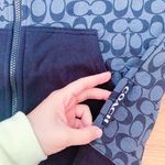 Coach women's  Signature Full Zip Hoodie XL Photo 6