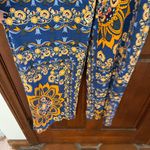 Blue and Orange Floral Jumpsuit medium Photo 4