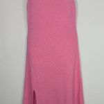 Urban Revivo Pink Cami Scoop Neck Slit Hem Dress MEDIUM NWT Coastal Casual Photo 0